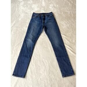 Vintage LEVIS 501 Jeans Womens Size W28 L32 Blue Denim